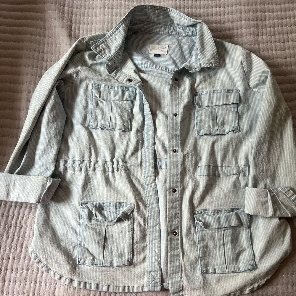 Universal Thread Light Blue Utility Jacket